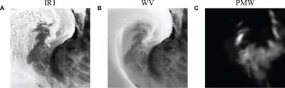 Tropical cyclone size estimation based on deep learning using infrared and microwave satellite data